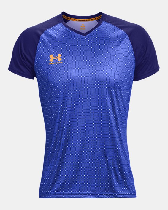Men's UA Accelerate T-Shirt in Blue image number 4